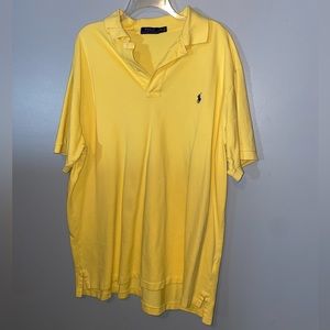 Yellow Polo Collared Shirt